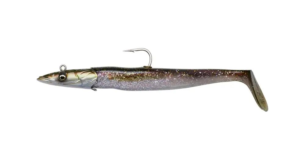 Expresní Doručení Savage Gear Gumová Nástraha Sandeel V2 Green Silver 2+1 27,5 cm 275 g