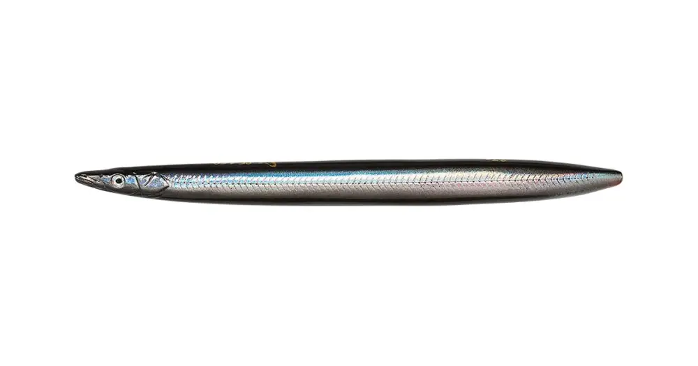 Savage Gear 3D Line Thru Sandeel Sinking Black Silver Dokud Zásoby Vydrží