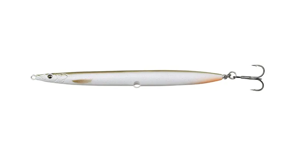 Výhodná Nabídka Savage Gear Sandeel Pencil Sinking Matt White Tobis - 9 cm 13 g