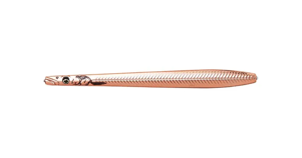 Doprava Zdarma Savage Gear Line Thru Sandeel Nail Copper Plating - 11 cm 20 g