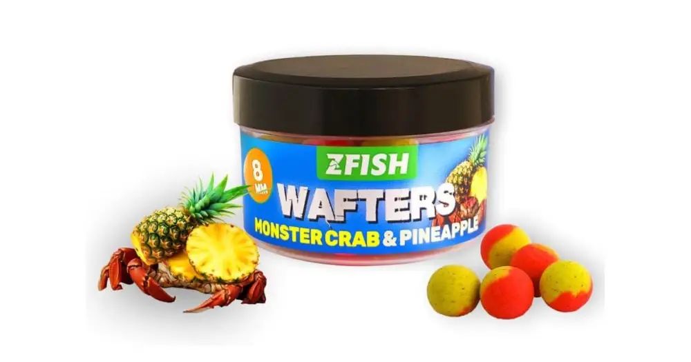 Zfish Vyvážené Boilie Balanced Wafters 8 mm 20 g - Monster Crab Pineapple Nízká Cena
