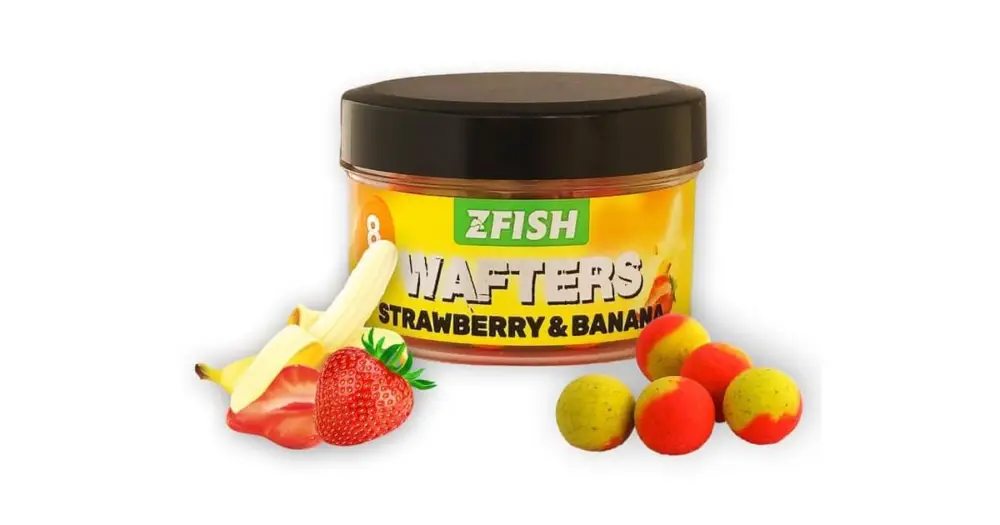Hit Sezóny Zfish Vyvážené Boilie Balanced Wafters 8 mm 20 g - Strawberry Banana