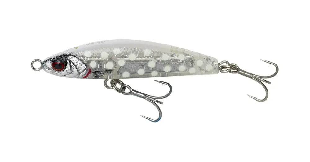 Vysoce Kvalitní Savage Gear Wobler Gravity Pencil Sinking Crystal White Glow - 4,5 cm 5 g