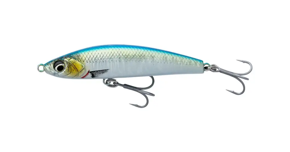 Savage Gear Wobler Gravity Pencil Sinking Blue Green - 7,5 cm 25 g Hit Sezóny