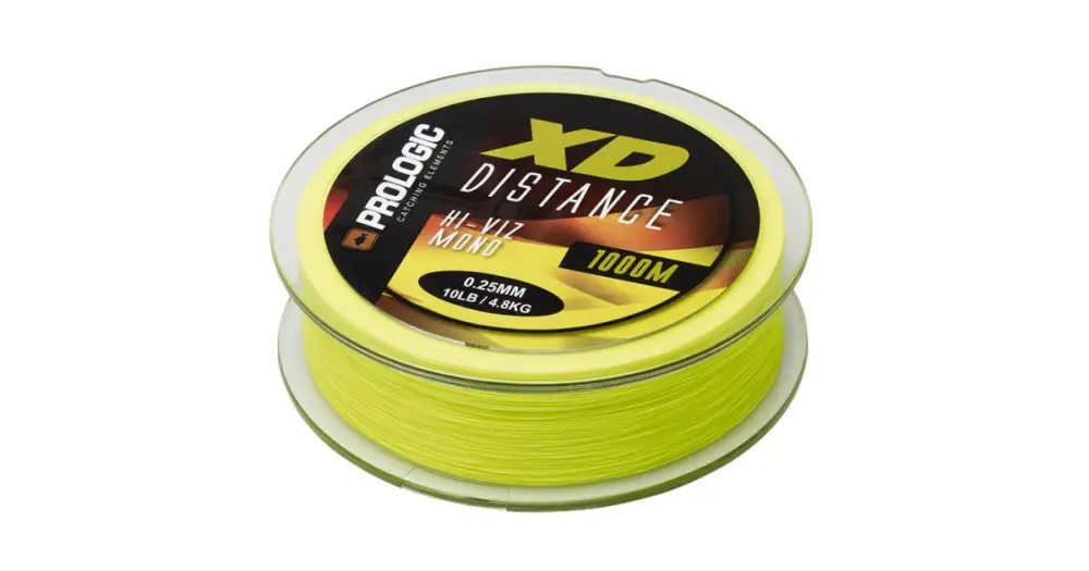 Levný Prologic Vlasec XD Distance Mono Hi Viz Yellow 1000 m - Průměr 0,35 mm / Nosnost 8,1 kg