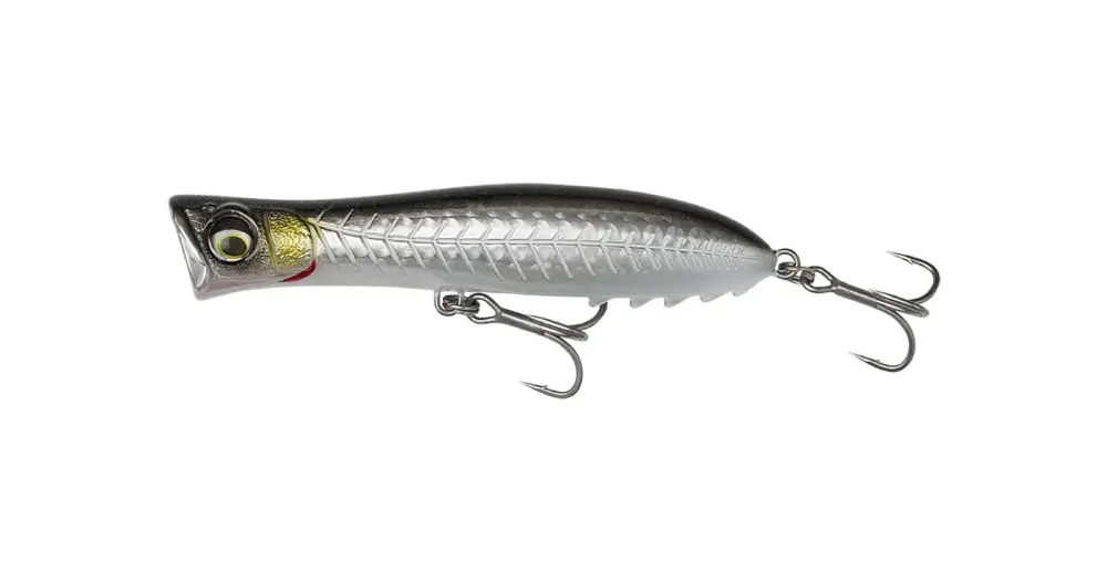 Savage Gear Wobler Gravity Popper Floating Black Mullet Časově Omezené