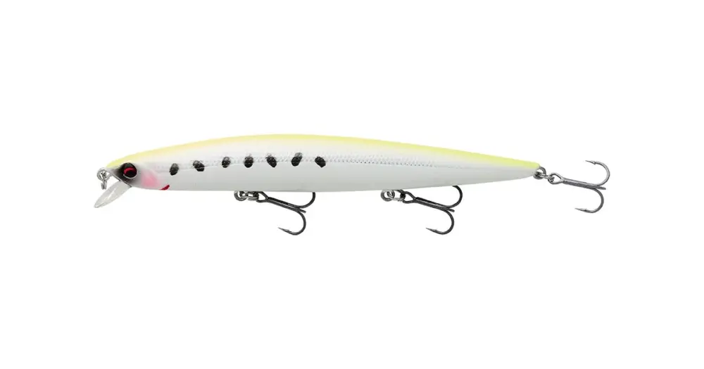 Dokud Zásoby Vydrží Savage Gear Wobler Sea Bass Minnow Floating Lemon Sardine