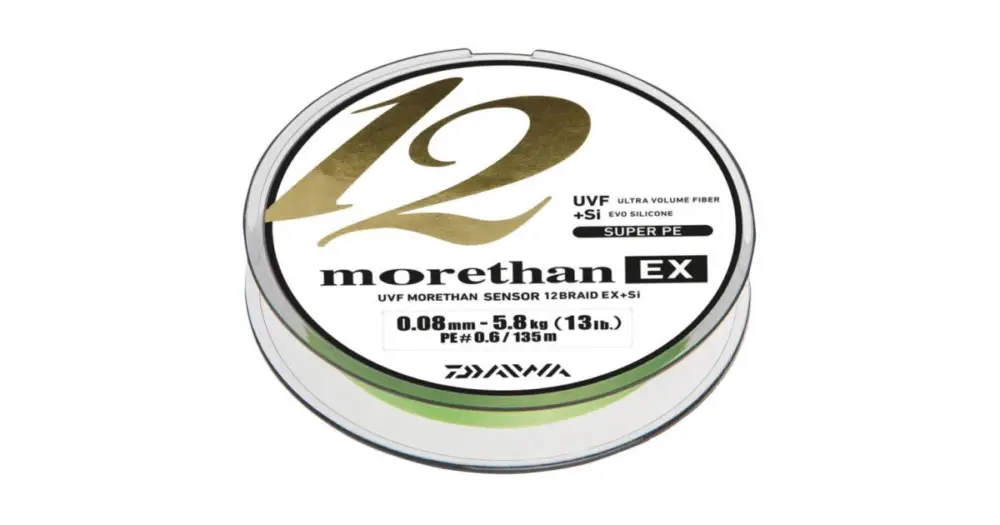 Daiwa Splétaná Šňůra Morethan 12 Braid EX+SI Aktuální