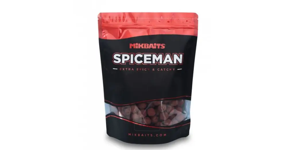 Rychlé Dodání Mikbaits Boilie Spiceman Chilli Squid - 1 kg 24 mm