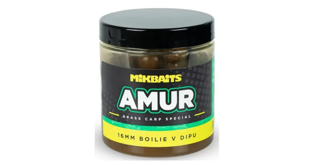 Přímo Od Výrobce Mikbaits Boilie V Dipu Amur Range 250 ml - 16 mm