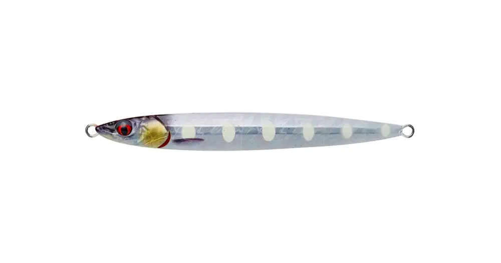 Savage Gear 3D Slim Jig Minnow Sinking Bone White Glow PHP - 15 cm 100 g Nová Kolekce