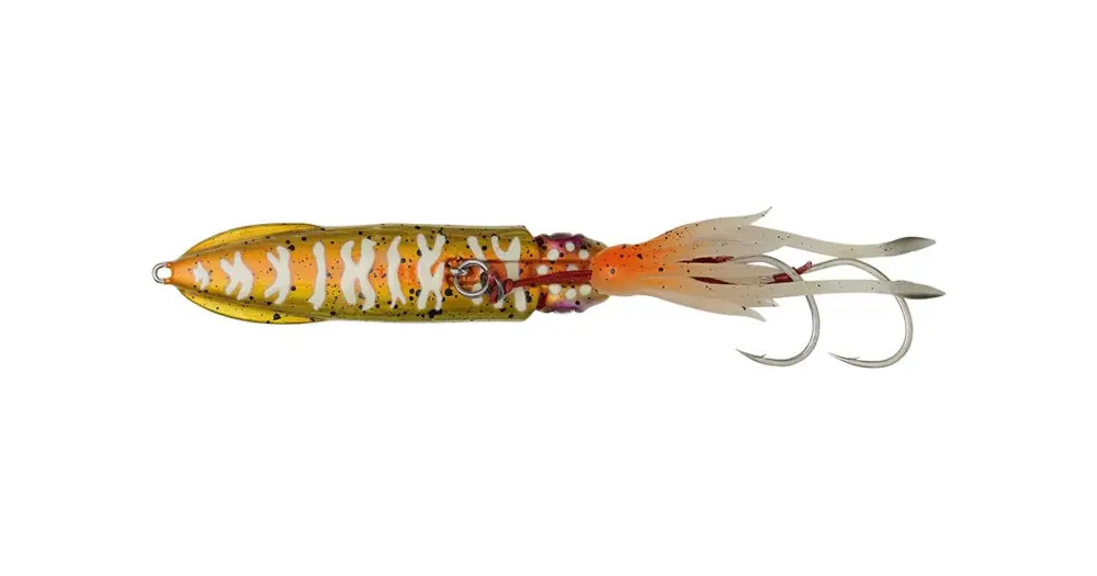 Top Prodej Savage Gear Swimsquid Inchiku Orange Gold Glow - 10,3 cm 180 g