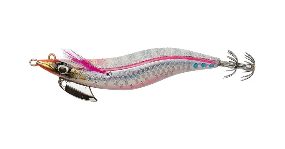 Cenová Bomba Savage Gear Squid Beat Egi Slow Sink White Pink Head - 10 g