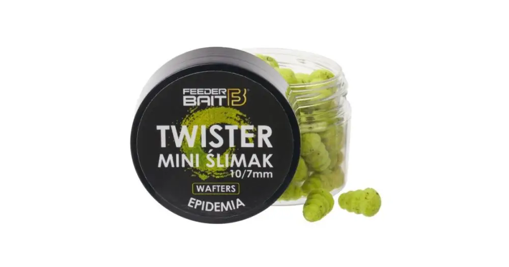 Super Cena FeederBait Twister Mini Šlimak Wafters 10/7 mm 25 ml - Epidemia - CSL
