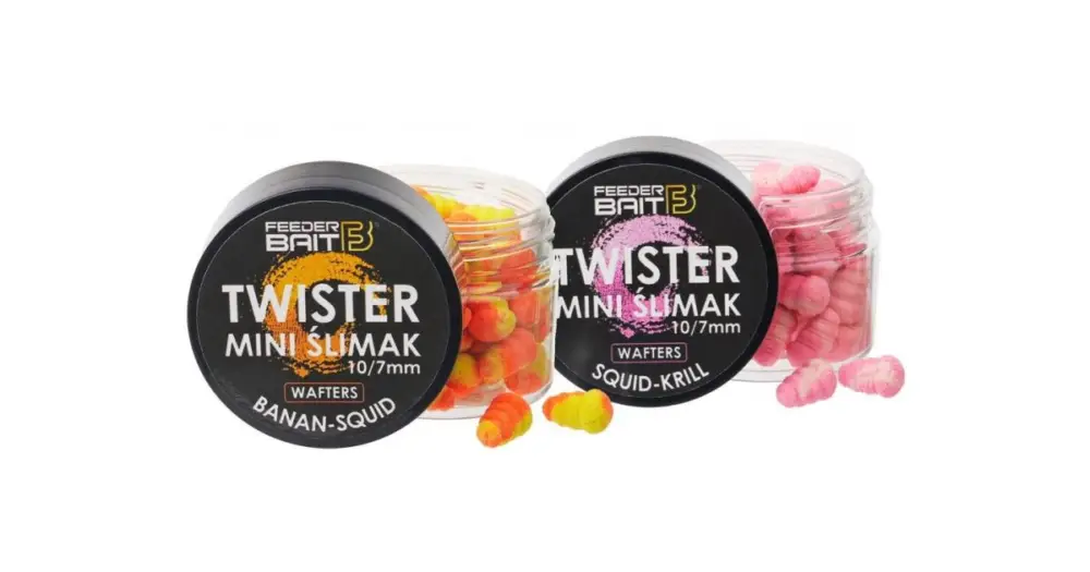 Expresní Doručení FeederBait Twister Mini Šlimak Wafters 10/7 mm 25 ml