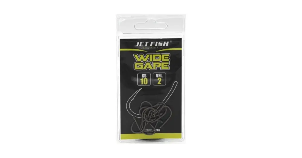 Jet Fish Háčky Wide Gape 10 ks Speciální Cena