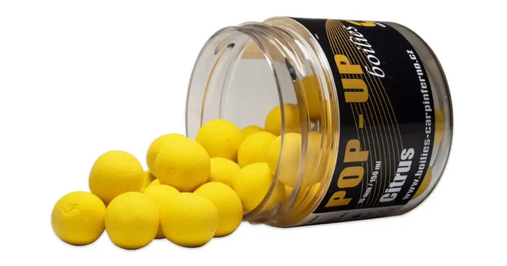 Carp Inferno Pop Up Boilies 150 ml 16 mm Citrus Autentický