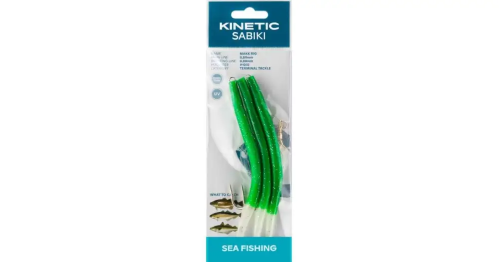 Kinetic Návazec Sabiki Makk Glow Green Splatter 150 cm - 6/0 Pouze Dnes