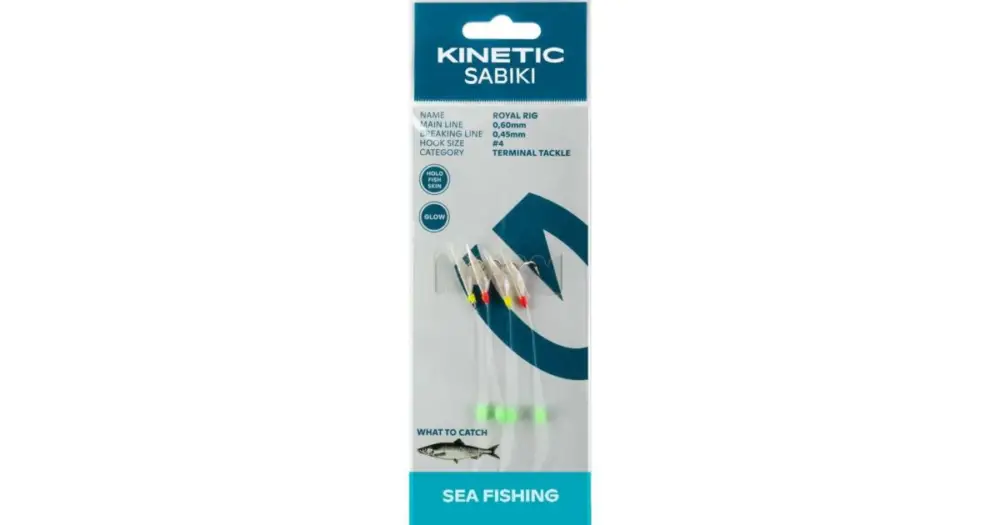 Sleva Kinetic Návazec Sabiki Royal Holo Fishskin Yellow Pink 115 cm #4