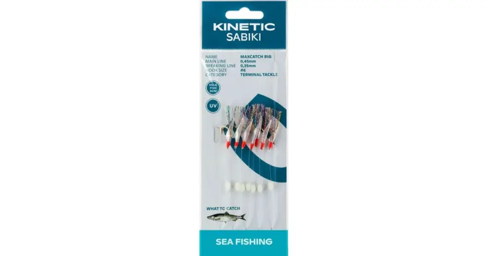 Oblíbený Kinetic Návazec Sabiki MaxCatchl Holo Fishskin Multi 200 cm #6