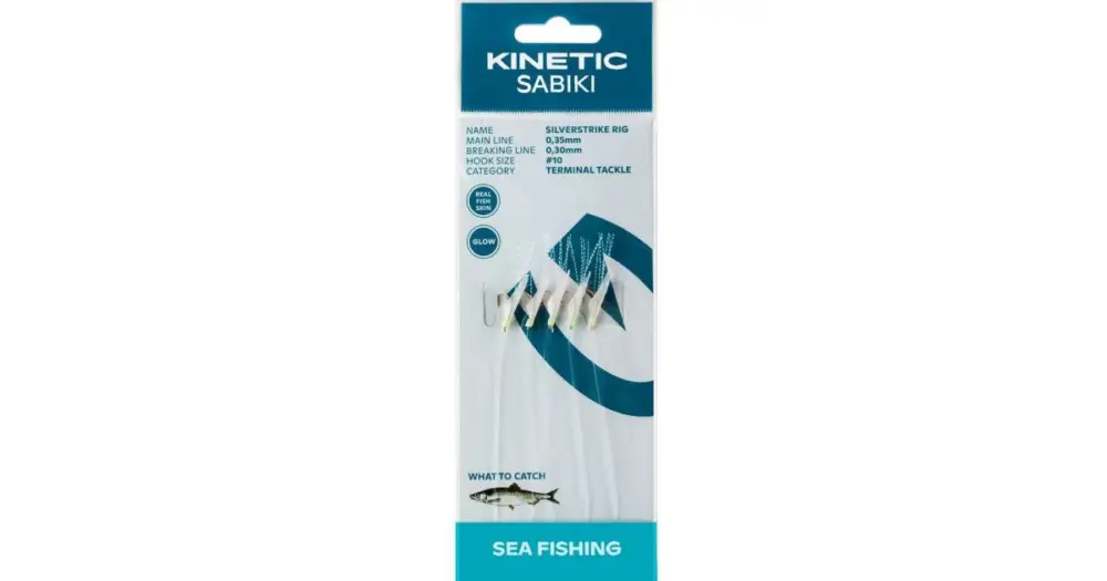 Finální Výprodej Kinetic Návazec Sabiki SilverStrike Fishskin Flash 150 cm - 10