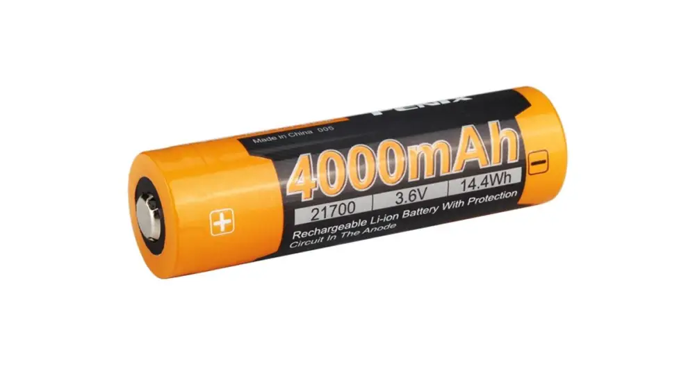 Fenix Vysokoproudová Baterie 21700 4000 mAh Li-Ion Super Cena