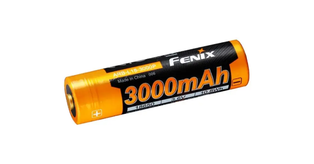 Must-Have Fenix Vysokoproudová Baterie 18650 3000 mAh Li-ion