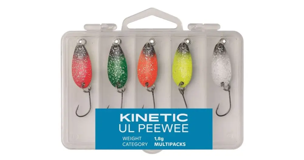 Super Cena Kinetic Plandavka UL PeeWee 5 ks - Mix 1,8 a 3,5 g