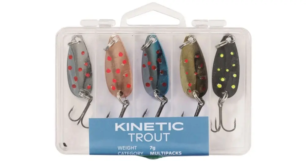 Nová Kolekce Kinetic Plandavka Trout 5 ks - 7 g