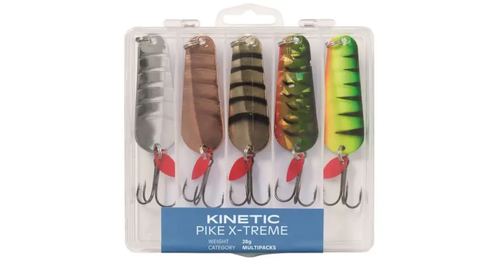 Autentický Kinetic Plandavka Pike X-treme 5 ks