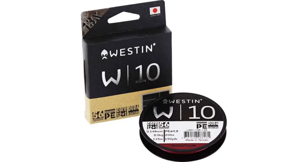 Zlevněný Westin Splétaná Šňůra W10 13 Braid Orchid Purple 135 m - 0,205 mm 13,4 kg