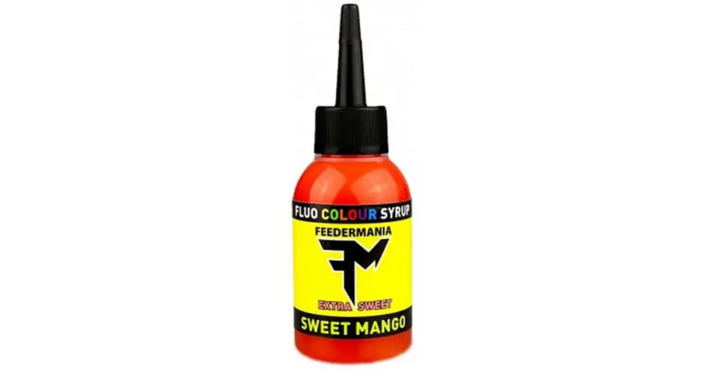 Značkový Feedermania Fluo Colour Syrup 75 ml - Sweet Mango