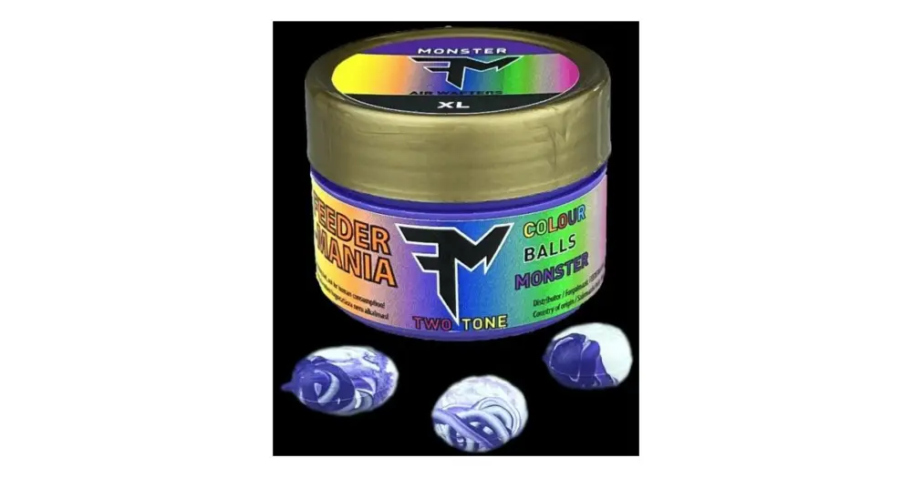 Feedermania Colour Balls Two Tone 6 ks XL - Monster Nakupujte Hned