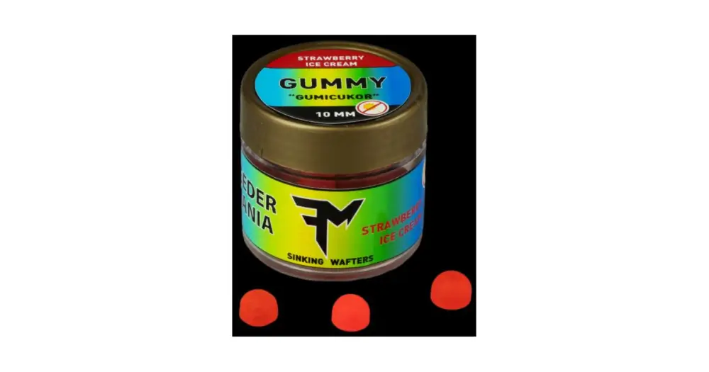 Feedermania Gumový Bonbón Gumicukor 10 mm - Strawberry Ice Cream Nejlepší Volba