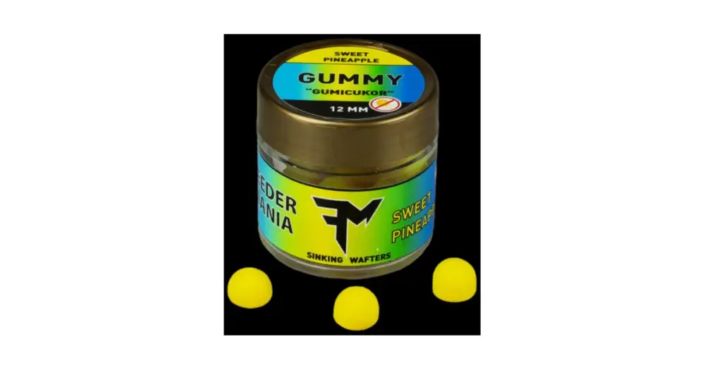 Výhodná Nabídka Feedermania Gumový Bonbón Gumicukor 12 mm - Sweet Pineapple