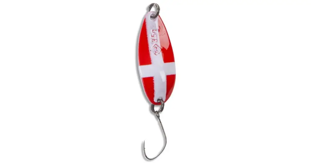 Autentický Saenger Iron Trout Plandavka Hero Spoon Vzor DAN - 3,5 g