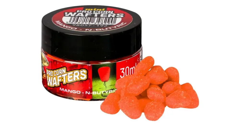 Časově Omezené Benzar Mix Pro Corn Wafters Mini 6 mm 30 ml - Mango Kyselina Máslová