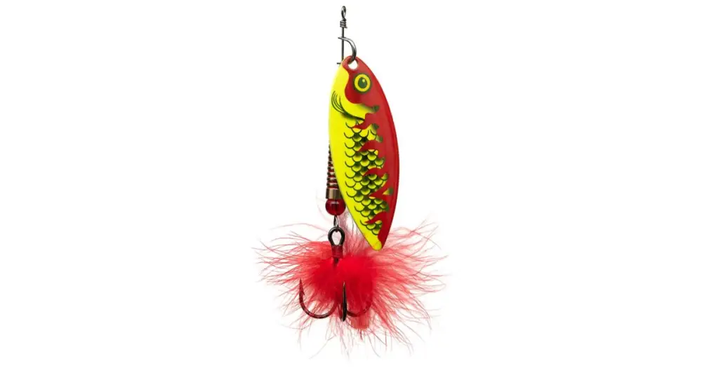 Super Cena Fox Rage Třpytka Spinner UV Hot Perch - Velikost 6 26 g
