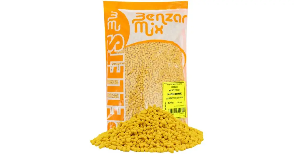 Benzar Mix Mikro Pelety Feeder 800 g 1,5 mm - Kyselina Máselná Akce