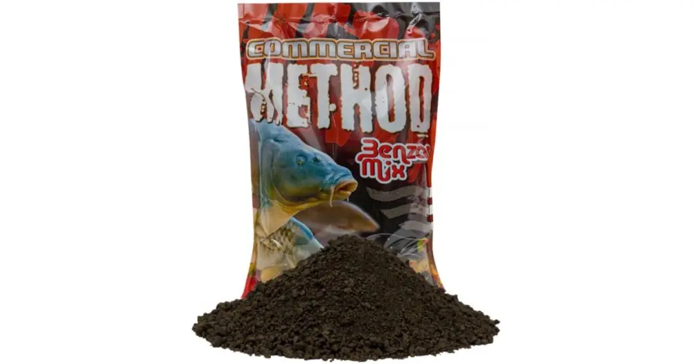 Cenový Hit Benzar Mix Krmítková Směs A Pelety Commercial 800 g - Black Halibut