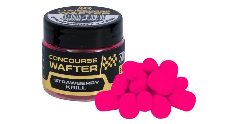 Omezená Nabídka Benzar Mix Concourse Wafters 30 ml 8-10 mm - Jahoda-Krill