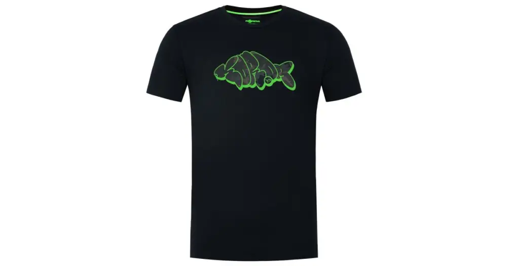 Korda Tričko Outline Tee Black - S Must-Have