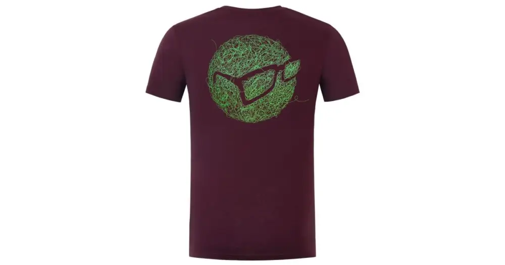 Korda Tričko Birdsnest Tee Burgundy - S Nakupujte Hned