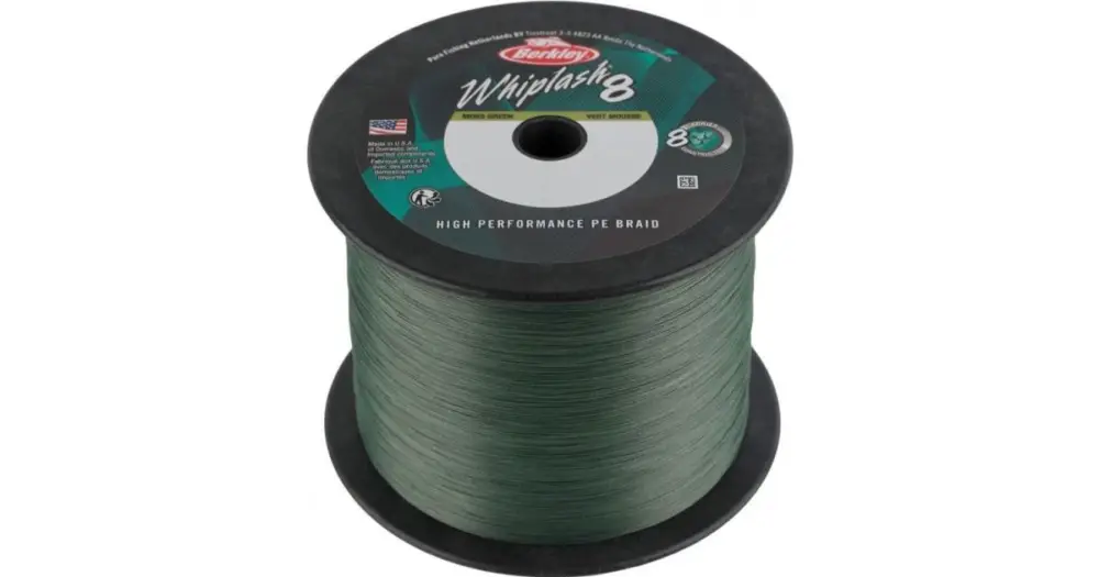 Expresní Doručení Berkley Splétaná Šňůra Whiplash 8 Green Metráž - 0,40 mm 118,4 kg