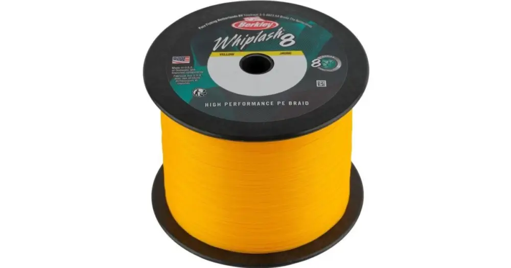 Berkley Splétaná Šňůra Whiplash 8 Yellow Metráž - 0,20 mm 27,7 kg Ověřený