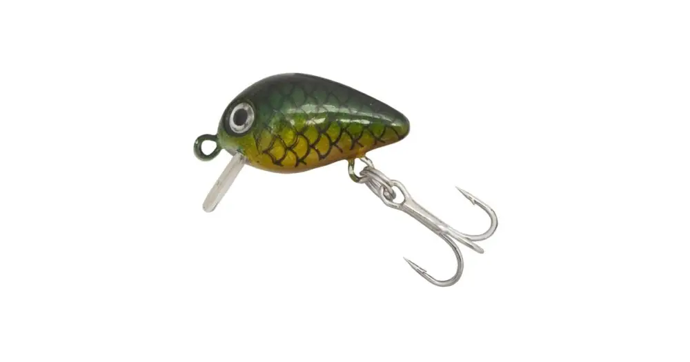 Kamasaki Wobler Bug Olejovo Zelená-Šupinatá 2,5 cm 1,5 g Top Prodej