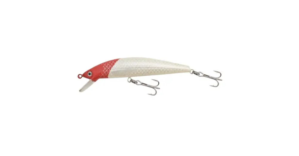 Pouze Dnes Kamasaki Wobler Minnow Červená-Bílá 9,5 cm 3 g