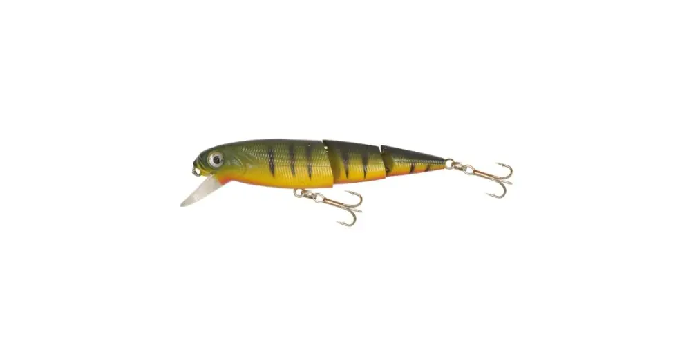 Časově Omezené Kamasaki Wobler 3 Joint Olejovo Zelená-Žlutá 10 cm 15,5 g
