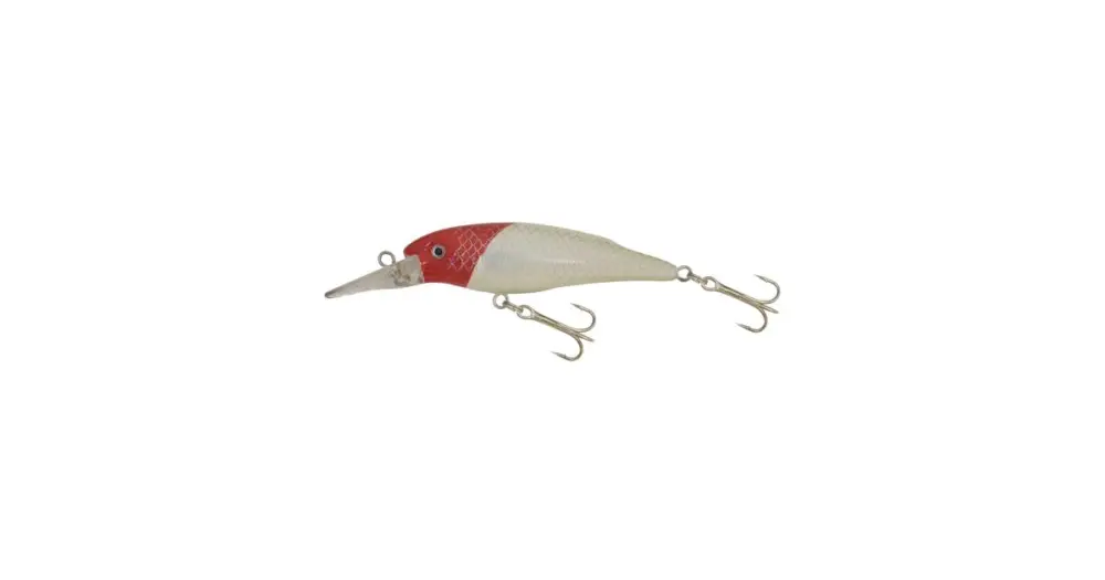 Přímo Od Výrobce Kamasaki Wobler Shad Červená-Bílá 8 cm 12 g