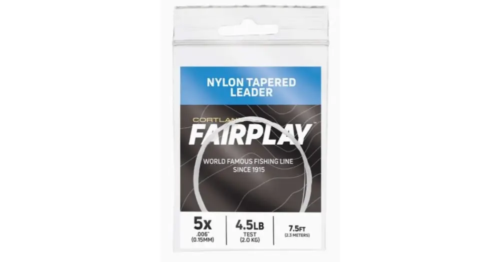 Cortland Návazec Ujímaný Fairplay Leader Clear 9ft - 2x 9 lb Výprodej